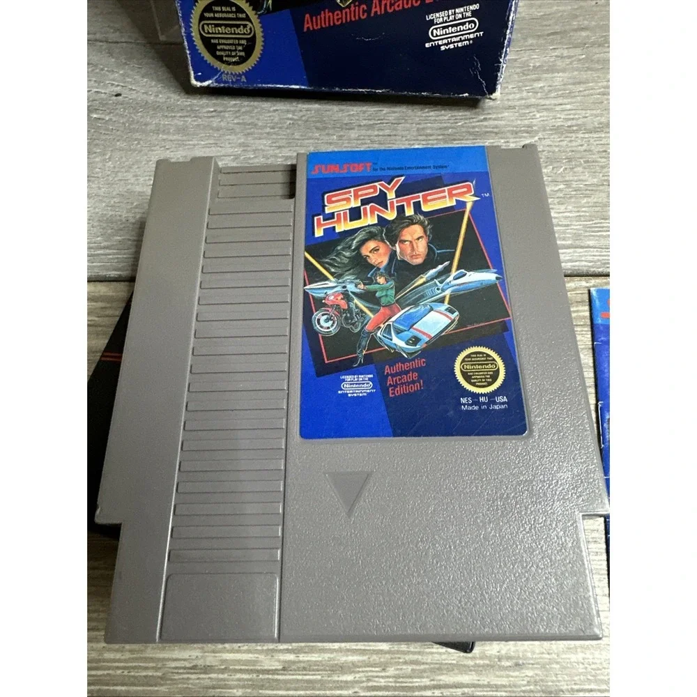 Sunsoft Spy Hunter: Authentic Arcade Edition! (Nintendo NES, 1987) Authentic CIB